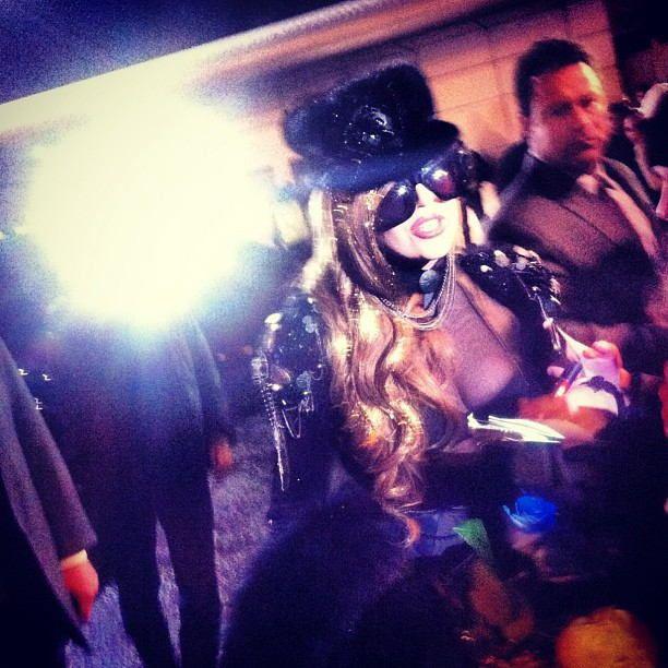 Леди Гага в Москве (6 фото)
