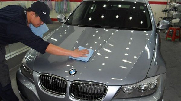 Покрытие кузова автомобиля жидким стеклом