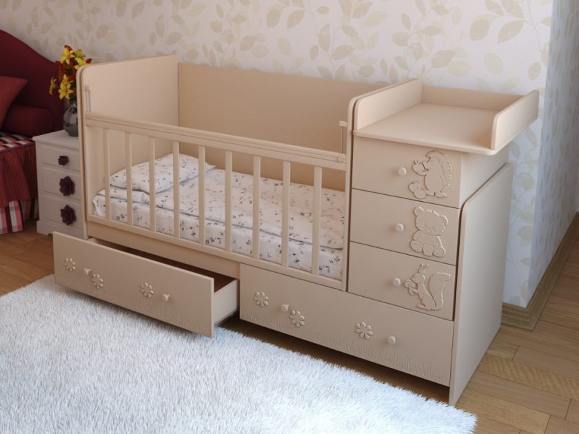 Хорошие кроватки для детей разного возраста