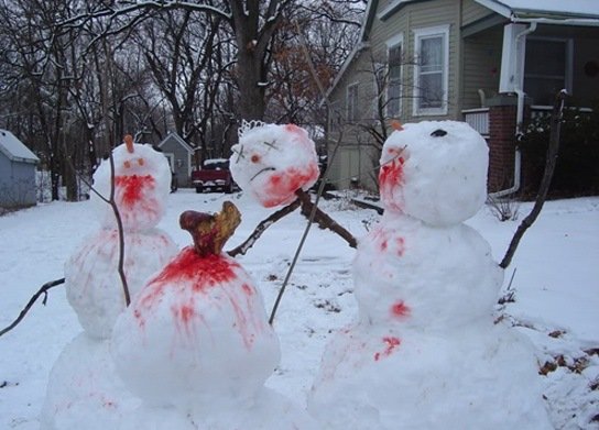 Упоротые снеговики (33 фото)
