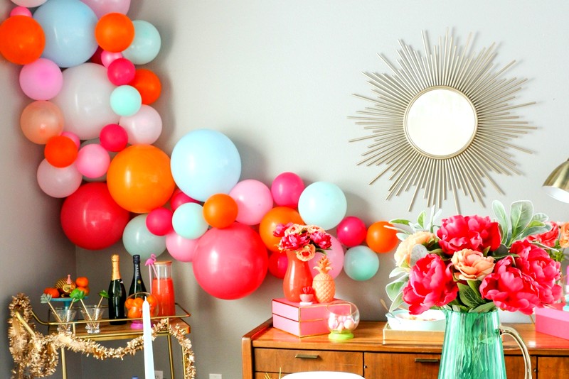 Декорирование праздников воздушными шарами