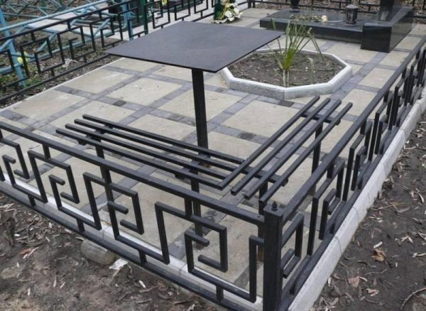 Металлические ограды для могил от компании Карелия