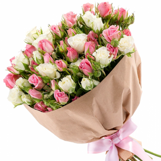 Недорогие букеты роз в интернет-магазине «Руккола»