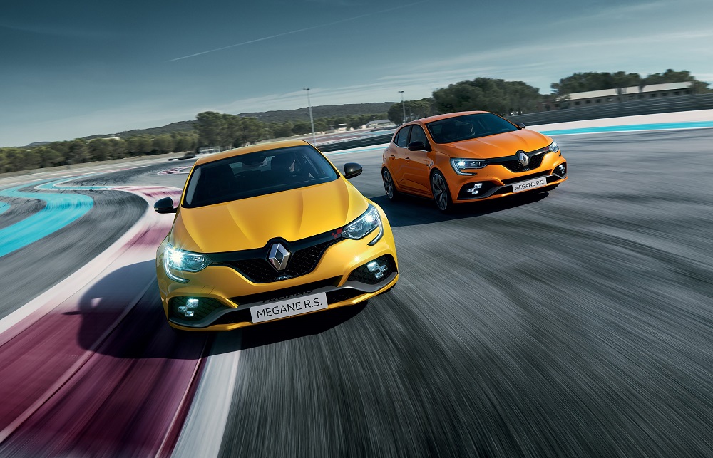 Renault introduced MEGANE RS on a 3D-simulated track