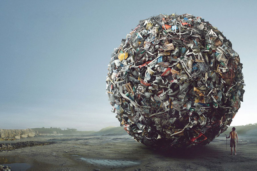 Бытовой мусор как проблема современности